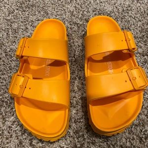 Birkenstock Arizona Eva orange zinnia